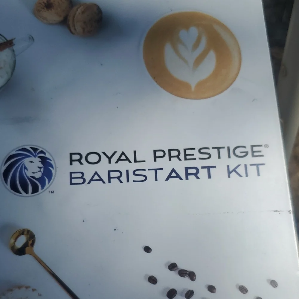 Royal Prestige Baristart Kit - White Coffee & Tea Accessory Set